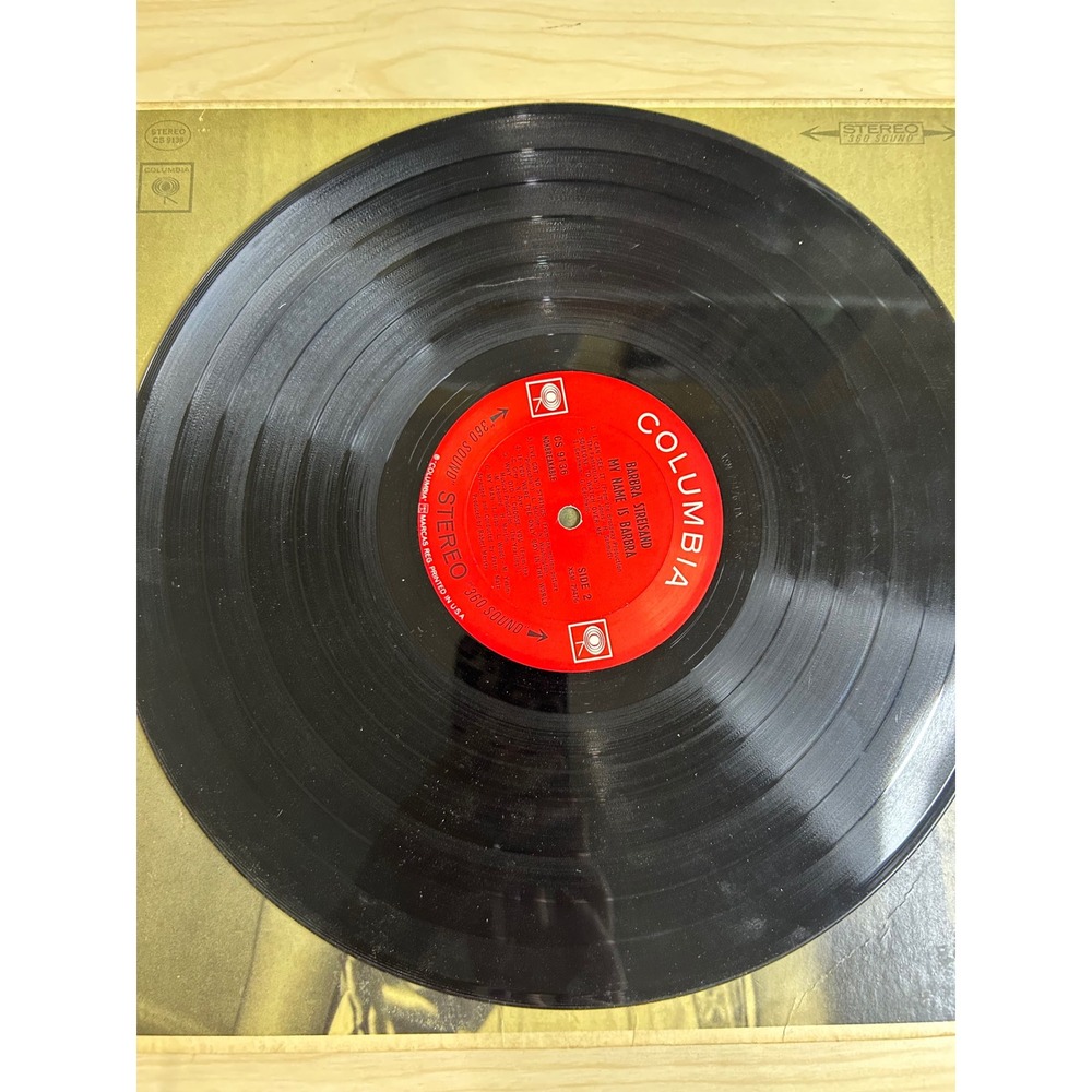 Barbra Streisand My Name Is Barbra Vinyl LP Columbia CS 9136 Stereo‎ 360 Sound - Picture 4 of 4